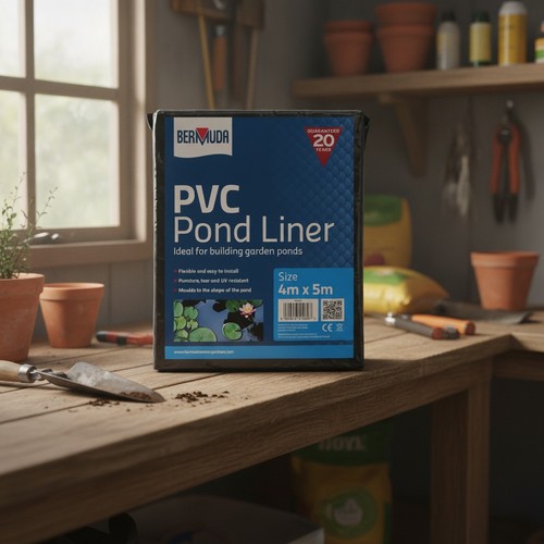 Pvc pond liner 2m - pond,