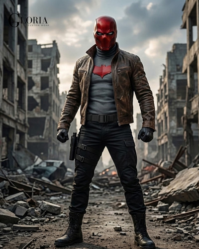 Red hood halloween cosplay - red,