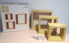 Square Shelves - Set of 3 -