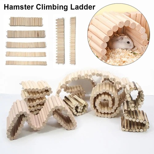1pcs wooden hamster climbing - 1pcs,