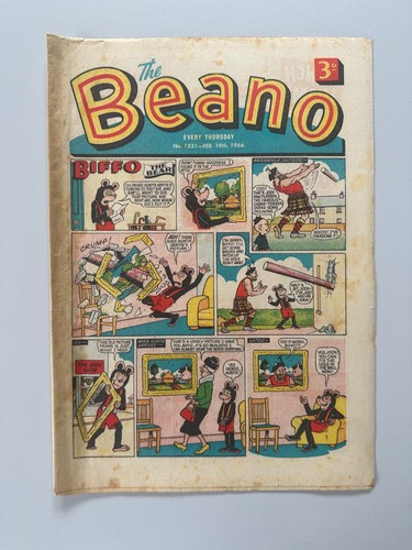 Beano comic 1231 february - beano,