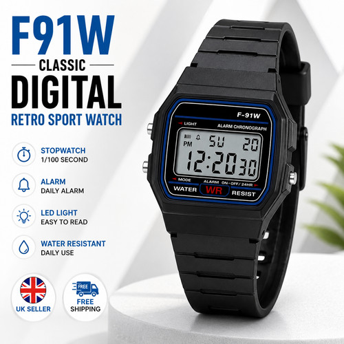 F91w classic new digital - new,