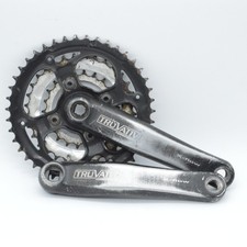 Truvativ X FLOW Triple Crankset 175mm Long 42-32-22t Mountain Bike Retro Black