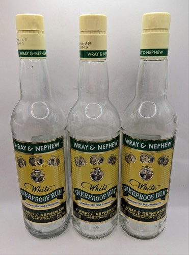 Three wray and nephew - and,