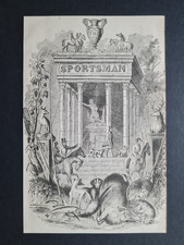 Antique 1839 print - The