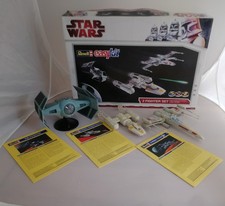Revell Star Wars  X-Wing Y-Wing Tie Fighter 05708 Built 3 Model Kit Set Boxed