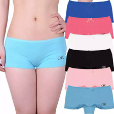 6 Pack Women shorts Cotton