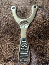 MILBRO SOLID BRASS GYPSY SLINGSHOT / CATAPULT BRAND NEW- POACHER - HUNTING