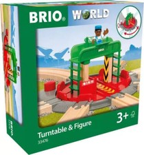 BRIO - Turntable & Figure