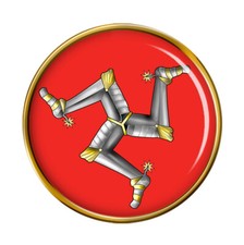Isle of Man Pin Badge