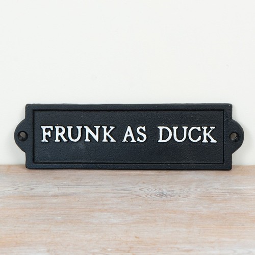Frunk duck cast - cast, iron