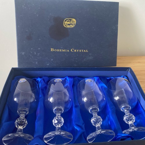 Bohemia crystal wine glasses - bohemia,