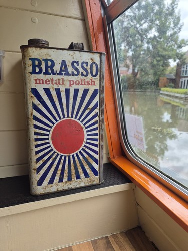 Brasso gallon can - gallon,