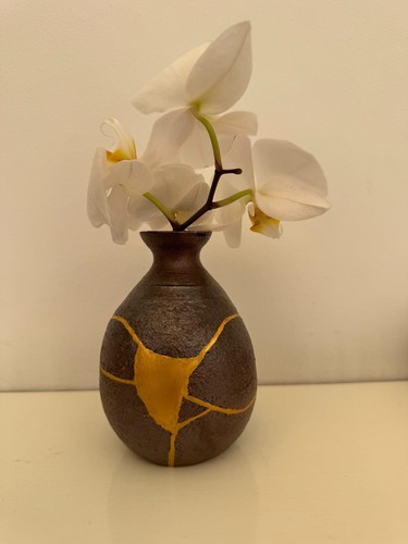 Kintsugi vase - kintsugi,