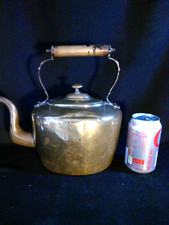 vintage Brass stove top kettle