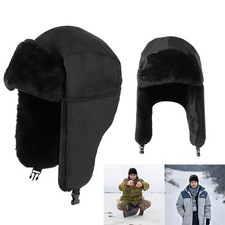 Result Thinsulate Sherpa Trapper Hat Winter Fleece Warm Cap with Ear Flaps Faux
