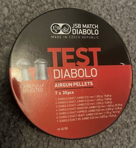 Jsb exact diabolo test - jsb, .22