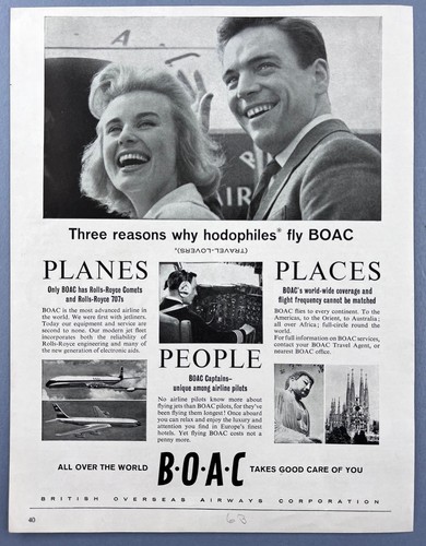 Boac boeing 707 havilland - boac,