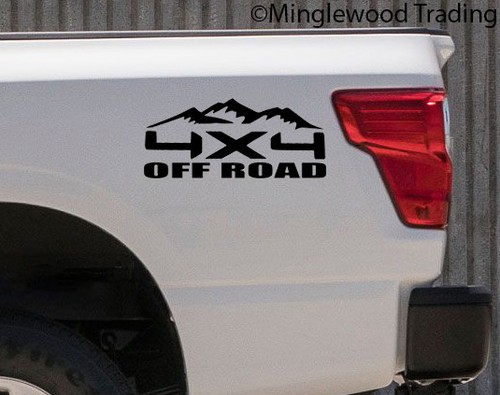 Pair 4x4 off road vinyl - pair,