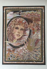 Melanie Taylor Kent Serigraph International Edition “Carousel Marionette” Signed