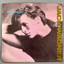Jack Wagner All I Need 45 RPM