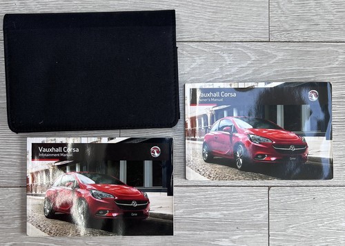 Vauxhall corsa owners manual - owners,
