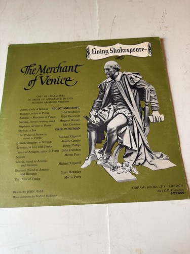 Living shakespeare merchant - living, of