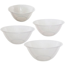 Clear Plastic Mixing Bowl 4