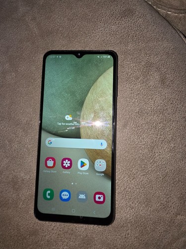 Samsung a12 black used good