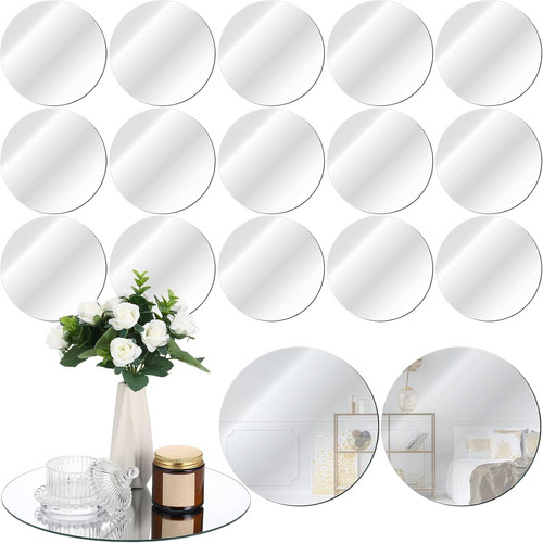 Pcs round glass - 18, 12"