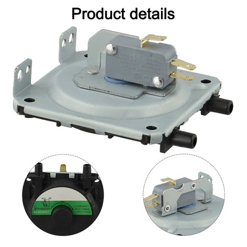 Gas water heater air - , pressure