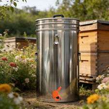 Honey settling tank with - settling,