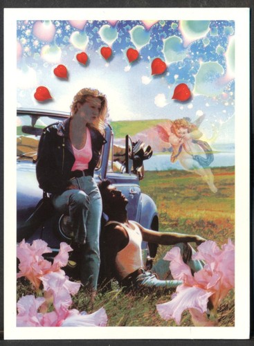 Modern postcard romantic - modern,