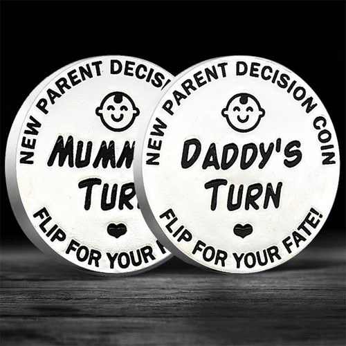 New parent decision coin - parent,