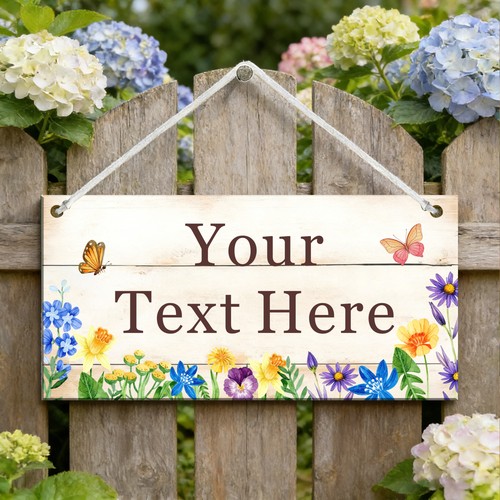 Personalised wooden flower - personalised,