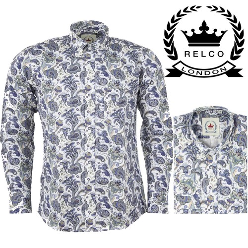 Relco men blue green - men's, paisley