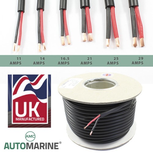 Twin core pvc - core, 12v