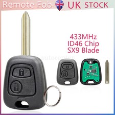 2 Buttons Remote Key Fob for