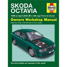 Skoda Octavia Petrol &amp Diesel (98 - Apr 04) Haynes Repair Manual | Paperback