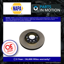 2x Brake Discs Pair Vented