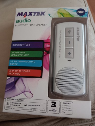 Maxtek bluetooth audio car - bluetooth,