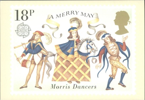 Morris dancers folklore - dancers,
