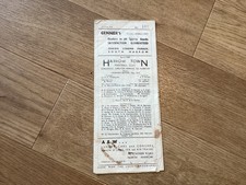 Harrow Town v Aylesbury United Spartan League 10th March 1951.