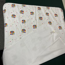 Elmer elephant baby blanket - elmer,