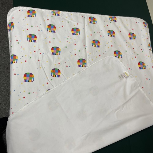 Elmer elephant baby blanket - elmer,