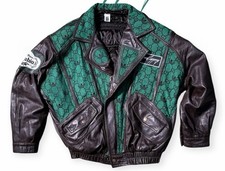 Gucci X Adidas Men’s  Leather Jacket