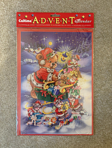 Retro caltime christmas advent - retro,