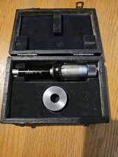 Bowers 1/2-3/8" 3 Point Internal Bore Micrometer In Case + Setting Ring Mic Gage