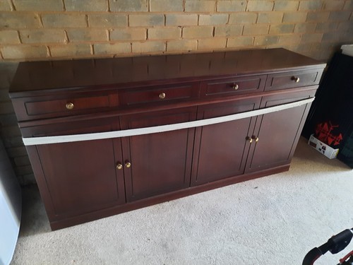 Sideboard furniture walnut - -,
