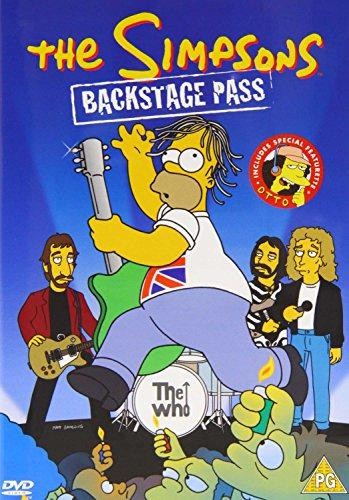 The simpsons backstage pass - backstage,